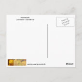 Het eigengemaakte Briefkaart van het Recept van (Achterkant)