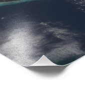 Het eiland Andros van de Bahamas 2 Foto Afdruk (Hoek)