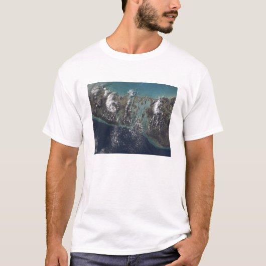 Het eiland Andros van de Bahamas 2 T-shirt (Voorkant)