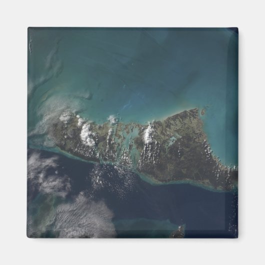 Het eiland Andros van de Bahama's Magneet (Voorkant)