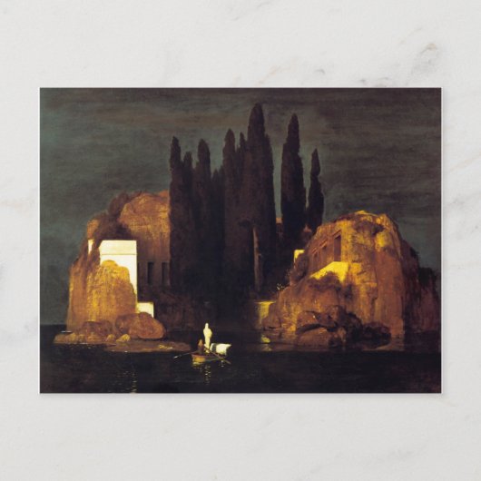 Het eiland der doden door Arnold Böcklin Briefkaart (Voorkant)