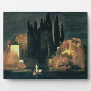 Het eiland der Dood, 1880 (olie op doek) Fotoplaat