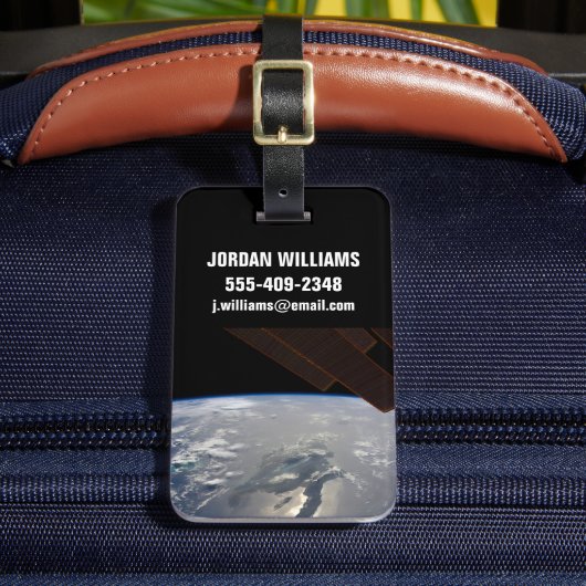 Het eiland Hispaniola met Sunglin Bagagelabel (Voorkant Insitu 2)