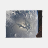 Het eiland Hispaniola met Sunglin Fleece Deken (Voorkant (Horizontaal))