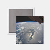 Het eiland Hispaniola met Sunglin Magneet (Voorkant / Achterkant)