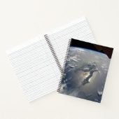 Het eiland Hispaniola met Sunglin Notitieboek (Binnen)