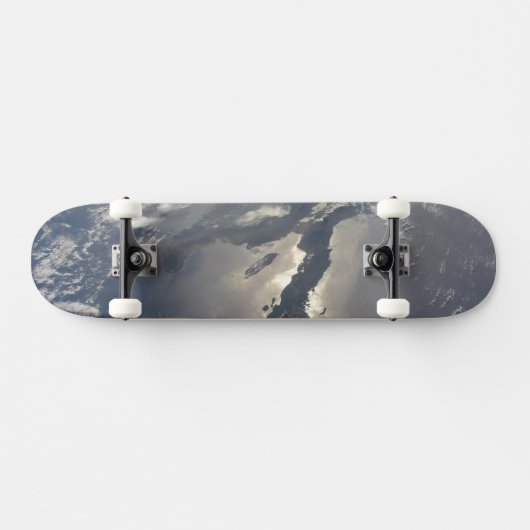 Het eiland Hispaniola met Sunglin Skateboard (Horizontaal)