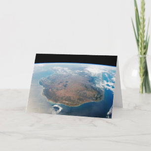 Het eiland Madagaskar. Kaart