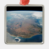 Het eiland Madagaskar. Metalen Ornament (Voorkant)