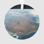 Het eiland Madagaskar. Ornament (achterkant)