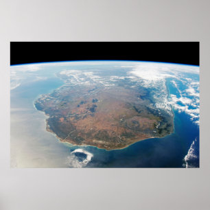 Het eiland Madagaskar. Poster