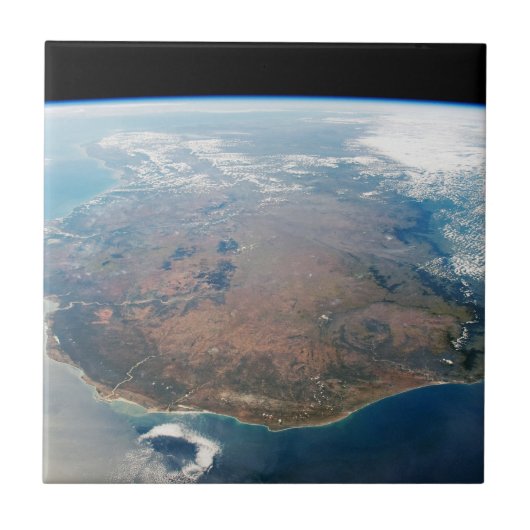 Het eiland Madagaskar. Tegeltje (Voorkant)