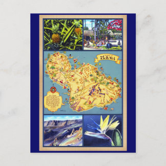 Het eiland Maui Hawaii Briefkaart
