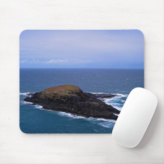 Het eiland muismat (Met muis)