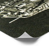 Het eiland New York Bay van gouverneur Poster (Hoek)