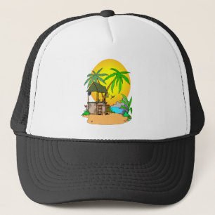 Het Eiland van de Bar van Tiki Trucker Pet