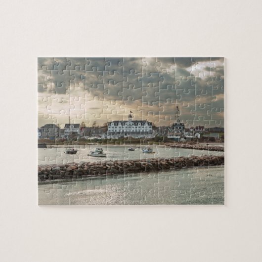 Het Eiland van het blok, Rhode Island Legpuzzel (Horizontaal)
