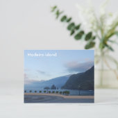 Het eiland van madera briefkaart (Staand voorkant)