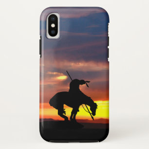 Het eind van de Silhouette zaak IPhone van het Tra iPhone X Hoesje
