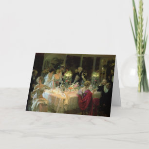 Het eind van Diner, 1913 Kaart