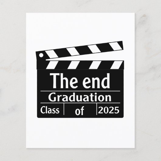 Het einde Afstuderen 2025 Cinema Afstuderen Flyer (Voorkant)
