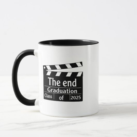 Het einde Afstuderen 2025 Cinema Afstuderen Mok (Links)