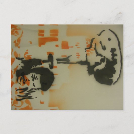 Het einde briefkaart (Voorkant)