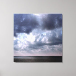 Het einde canvas afdruk