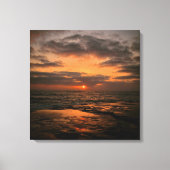 Het einde! canvas afdruk (Voorkant)