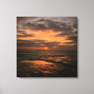 Het einde! canvas afdruk