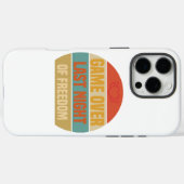 Het einde: de laatste nacht van de vrijheid Case-Mate iPhone case (Achterkant (horizontaal))