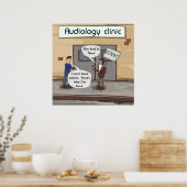 Het einde is nabij een Poster van de audiovisuele (Keuken)