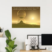 Het einde ... poster (Thuiskantoor)