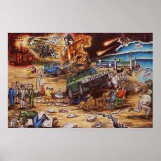 Het einde van dagen poster