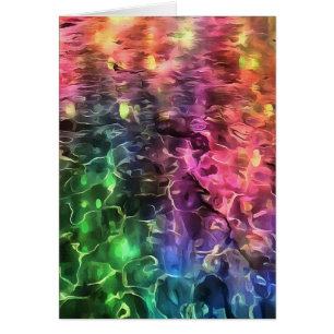Het einde van de Abstracte kunst van de regenboogs
