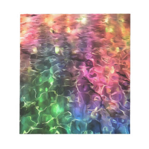 Het einde van de Abstracte kunst van de regenboogs Notitieblok