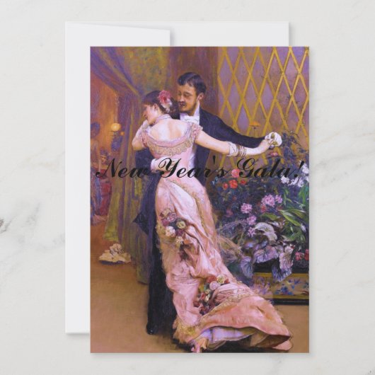 Het einde van de Ball Dancers Kaart (Voorkant)