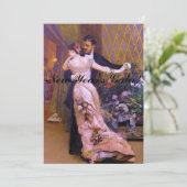 Het einde van de Ball Dancers Kaart (Staand voorkant)