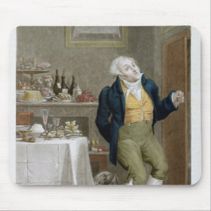 Het einde van de gastronomen muismat