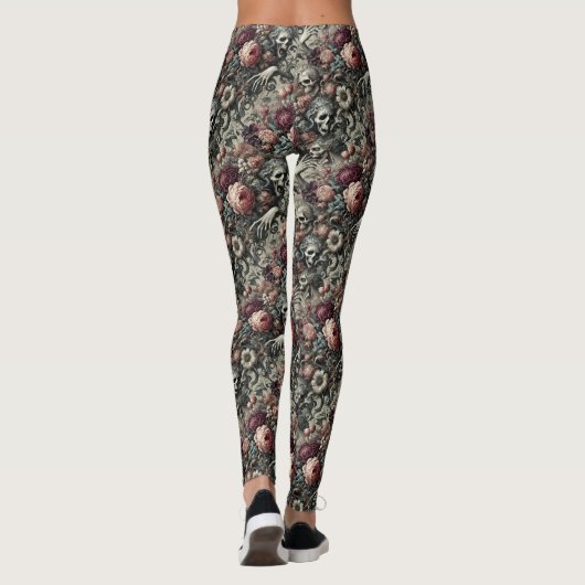 Het einde van de sluimer - Gotisch Victoriaans Leggings (Achterkant)