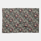 Het einde van de sluimer - Gotisch Victoriaans Theedoek (Horizontaal)