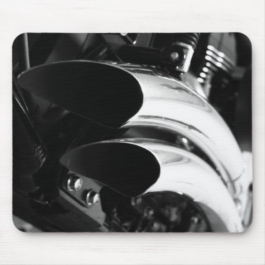 Het einde van de staart - Mousepad Muismat (Voorkant)