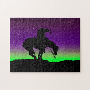 Het einde van de Trail Jigzaag Puzzle Legpuzzel