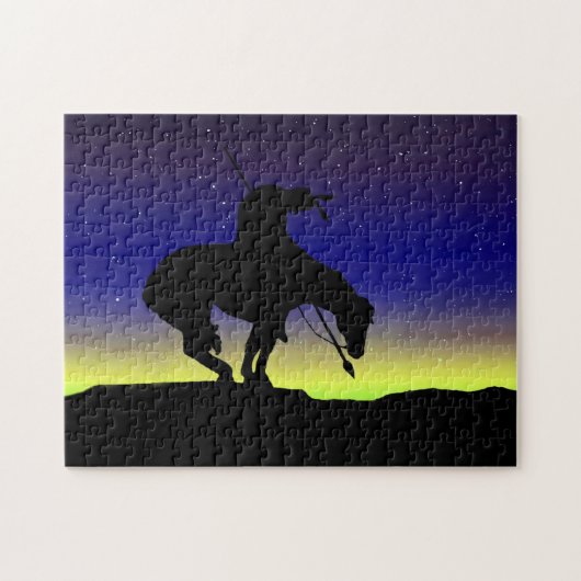 Het einde van de Trail Jigzaag Puzzle Legpuzzel (Horizontaal)