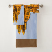 Het einde van de weg bad handdoek (Insitu)