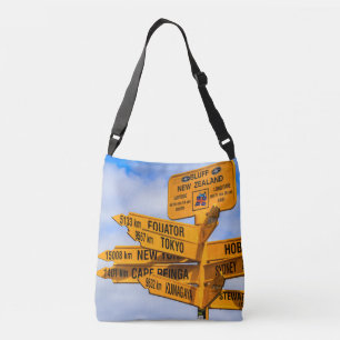 Het einde van de weg crossbody tas