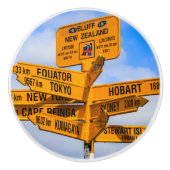 Het einde van de weg keramische knop (Voorkant)