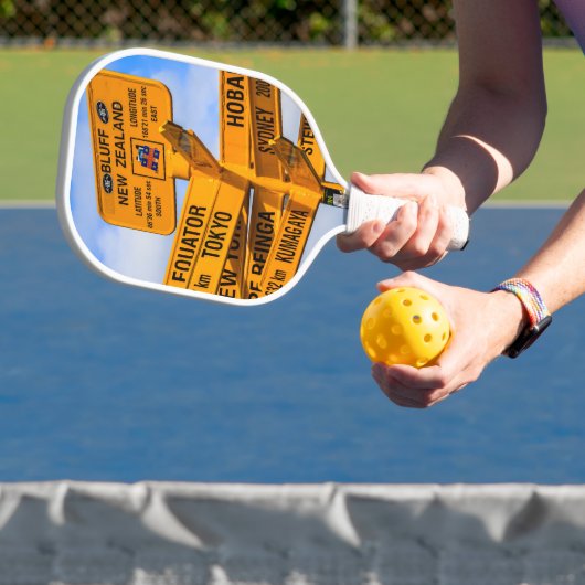 Het einde van de weg pickleball paddle (Insitu)