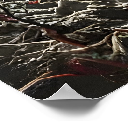 Het einde van de wereld | AI Art Poster (Hoek)