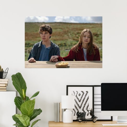 Het einde van de wereld poster (Thuiskantoor)